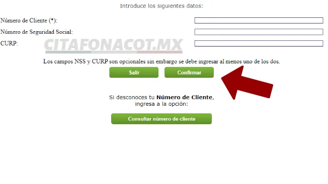 segundo paso para ver el estado de cuenta historico