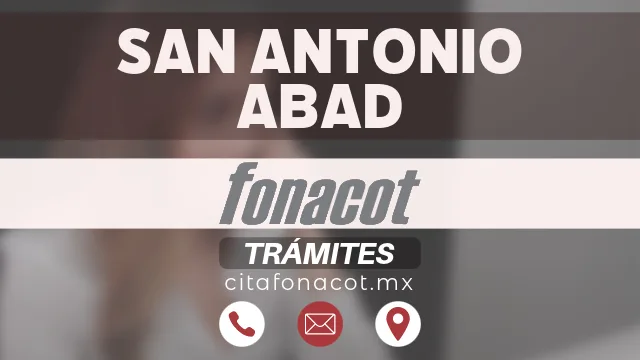 citas oficinas fonacot san antonio abad